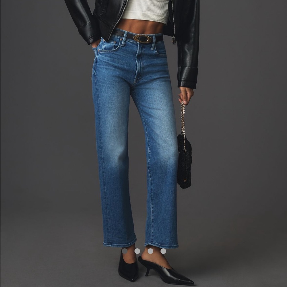 MOTHER The Rambler High-Rise Flood Jeans